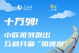 数读中国｜十万列！中欧班列跑出互利共赢“加速度”图片