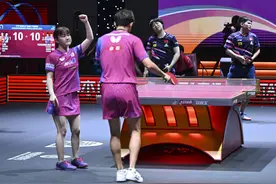 （体育）乒乓球——世乒赛：林诗栋/蒯曼无缘混双半决赛图片