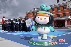 QQ浏览器联合光明网等捐赠的“未来运动场”在青海玉树落成图片