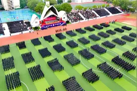 热血青春“警”色年华，武汉这所警校军训汇演超燃图片