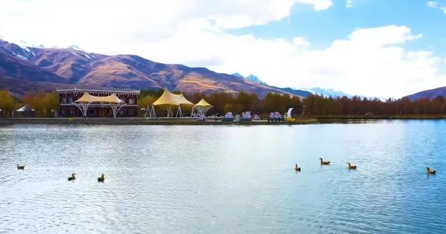 甘孜县的冬天真的太适合慢慢游了！