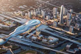 松江南站更名为上海松江站，松江新城成为面向长三角往来通达的“枢纽之城”图片