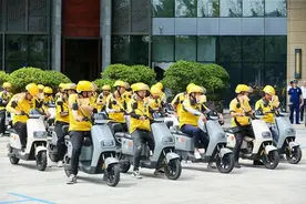 浙江推行外卖电动自行车“以换代充”图片