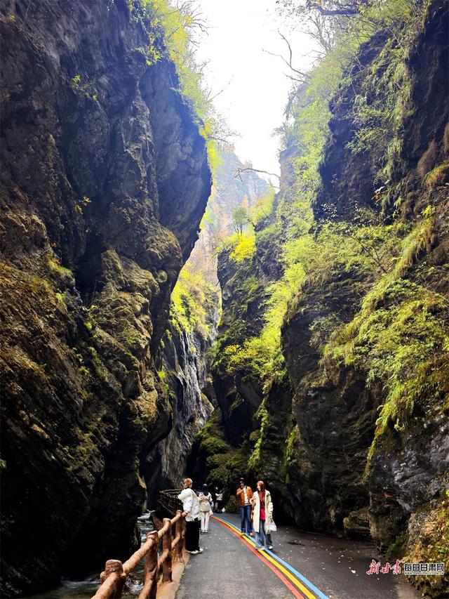 秋染官鹅沟 醉在山水间