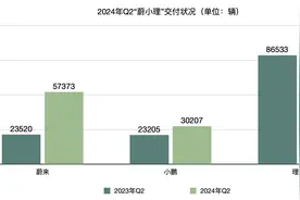 财报横评丨“蔚小理”二季报出炉：营收、交付均同比增长，应对竞争奔赴不同路径图片