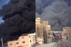 突发！大连金州一模塑工业园突然起火，空气中弥漫浓重胶皮味