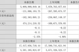 长盈精密：2023年上半年亏损1.32亿元图片