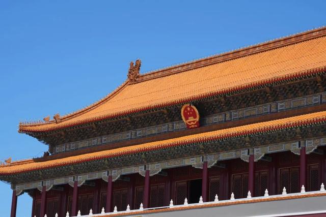 天安门城楼维护检修后重新亮相