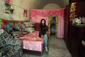 窑洞人家图片