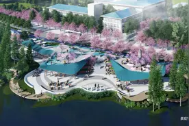 可观水、可亲水，东湖绿道三期的3个观湖平台10月底向市民开放图片