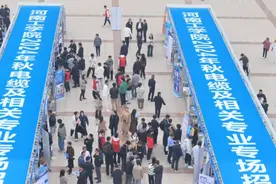 热辣滚烫！河南工学院这场招聘会尽展就业活力图片