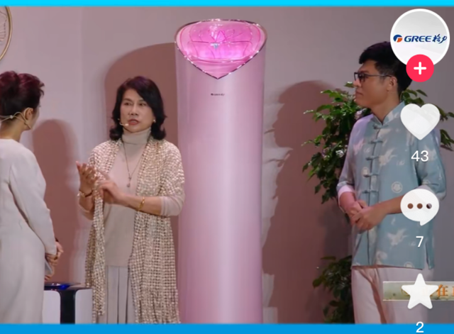 董明珠回应玫瑰空调争议：你不喜欢有人喜欢，我就要坚持创新