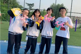 趣味游戏 放飞心灵——西安市五环中学5·25励耘心理健康周之心理游园活动图片