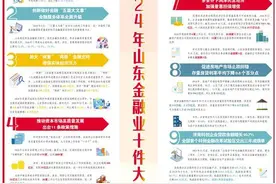 2024年山东金融业十件大事发布！图片