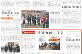 新春走基层 | 秦巴山间三尺巷图片