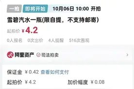 雪碧4元起拍！还有哪些奇葩拍卖品？图片