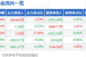 异动快报：银河磁体（300127）11月5日14点22分触及涨停板图片