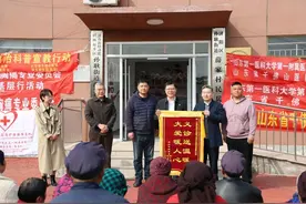 主任医师进村庄，起步区薛家村村民迎来千佛山医院义诊团队图片
