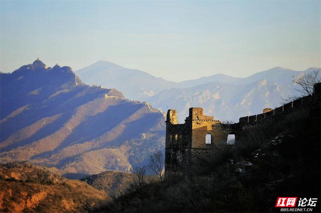 在金山岭长城，追一场最美的日落