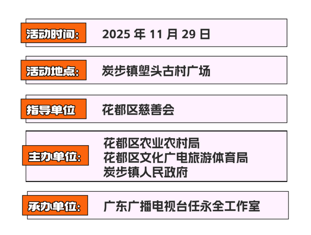 高能剧透！来炭步第八届芋头节，吃美食、逛市集……