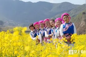 金色花海迎春来 晋宁区二街镇响水村“油菜花节”即将启动图片