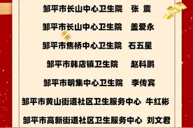 邹平卫健：十大优秀基层中医 “家门口”的好医生图片