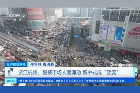 浙江杭州服装市场日均客流量突破10万人次！“新中式”服饰大热图片