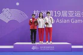 亚运会收获1金1铜，16岁小将杨佩琪表示还要更努力图片