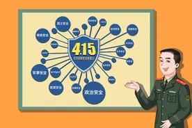 全民国家安全教育日丨军营海报让安全教育深入人心图片