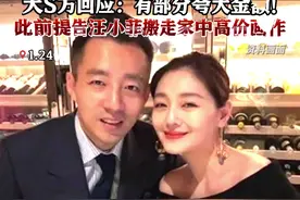 汪小菲公开离婚协议遭大S起诉!大额抚养费被曝光图片