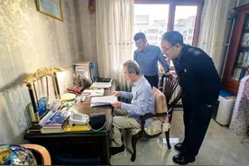 兰大二院院领导一行赴京拜访中国工程院院士王陇德图片