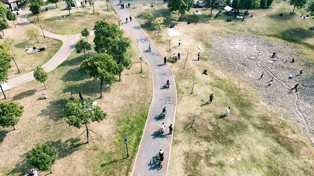 深圳最长环湖骑行道贯通！骑行如入画中，就在宝安石岩