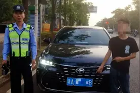 海南：未成年人无证驾驶上路“电子警察”人脸识别抓拍查获！图片