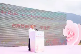 双花舞春风 清溪镇第十四届赏花行开幕图片