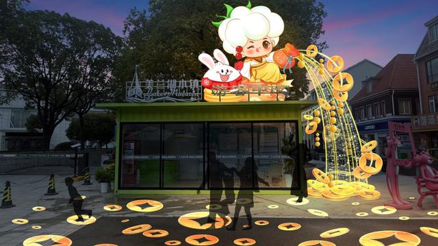 古镇罗店的暖春灯会：灯映罗溪春，风华是江南