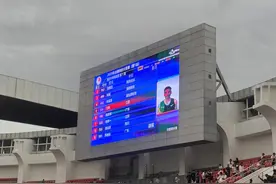 全国田径大奖赛男子100米复赛，苏炳添“请假”图片