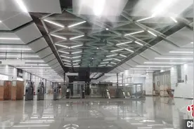 广州地铁五号线东延段车站揭开面纱 “无柱”设计更具空间感图片