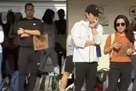 58岁黎明现身女儿运动会：身材样貌看上去都很年轻，老婆罕见出镜图片