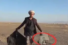 胡塞武装用自制导弹击落一架美国“死神”无人机，视频公布图片