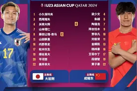 长时间多打一人却不会踢了！U23亚洲杯中国0-1惜败日本图片