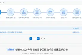 公开招标！预算金260万元，新泰48个老旧小区将改造图片