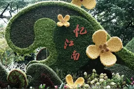 杭州西湖国庆花坛花境大礼包已上线，等着大家打卡拍照图片