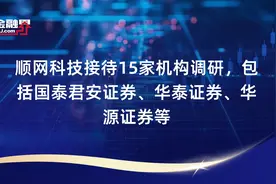 顺网科技接待15家机构调研，包括国泰君安证券、华泰证券、华源证券等视频封面