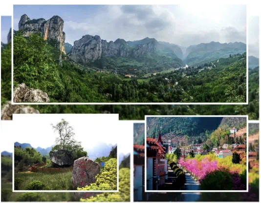 赛动黔景|跟着赛事速览月照攀岩小镇的“山水木文居”