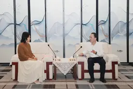 宋乐伟王剑锋会见格力电器董事长兼总裁董明珠图片