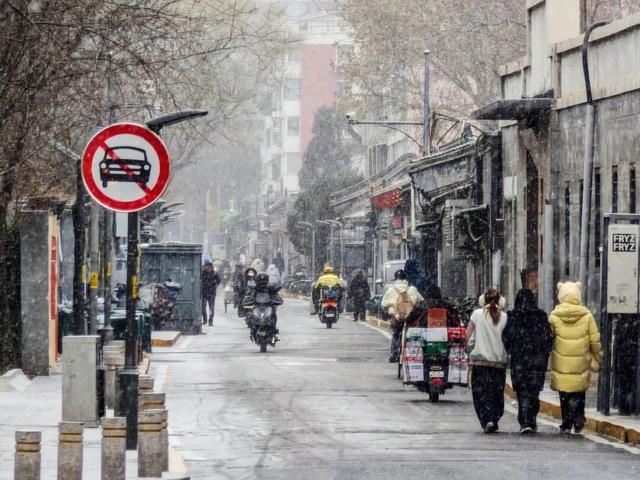 京城初雪！一大波雪景美图来了