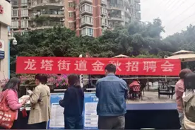 渝北龙塔街道举办秋季招聘会图片