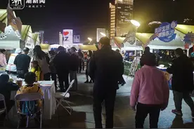美好青春潮起来！夜晚的西湖文化广场依然很嗨，美好生活节精彩继续图片