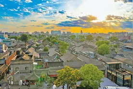 大栅栏街区活力足图片