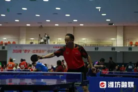 全国500名多名高手齐聚潍坊“乒乒乓乓”图片